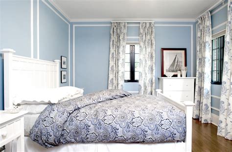 16 Beautiful Examples Of Light Blue Walls In A Bedroom This Designed That