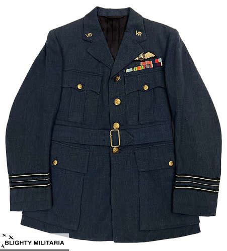 Original Ww2 Raf Officers Service Dress Tunic Squadron Leader