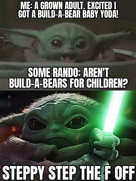 Baby Yoda Yoda Funny Yoda Meme Star Wars Jokes