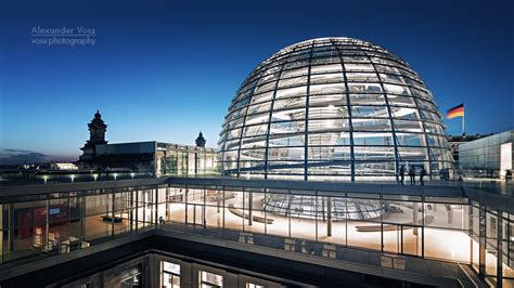 Architekturfotografie Berlin Reichstagskuppel Alexander Voss