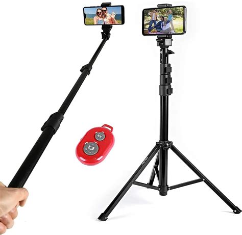 Emart Selfie Stick St Nder Cm Handy Stativ Ausziehbarer Und