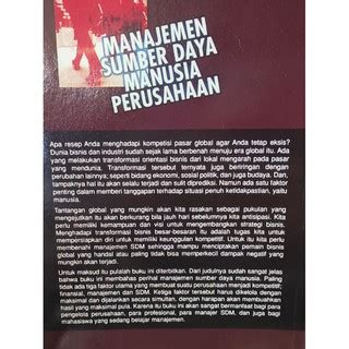 Jual MANAJEMEN SUMBER DAYA MANUSIA PERUSAHAAN Anwar Prabu Mangkunegara