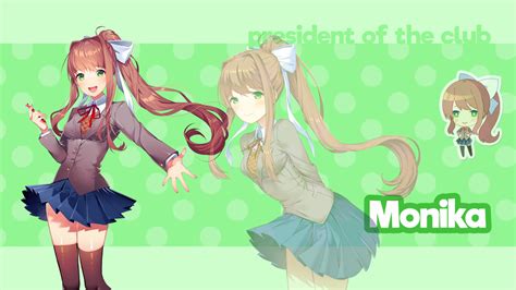 1920x1080 Doki Doki Literature Club Monika Doki Doki Literature Club