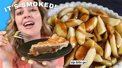 How To Smoke Traeger Smoked Apple Pie Youtube