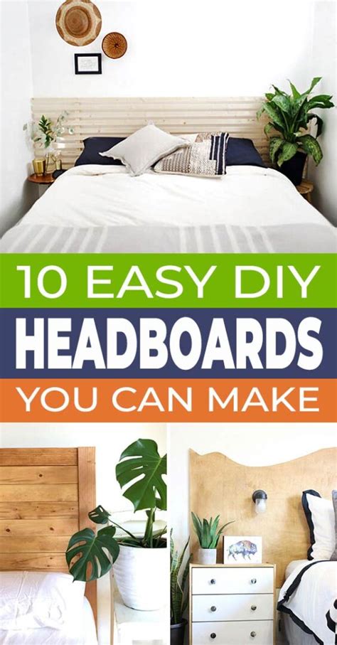 10 Easy Diy Headboard Ideas You Can Make The Budget Decorator
