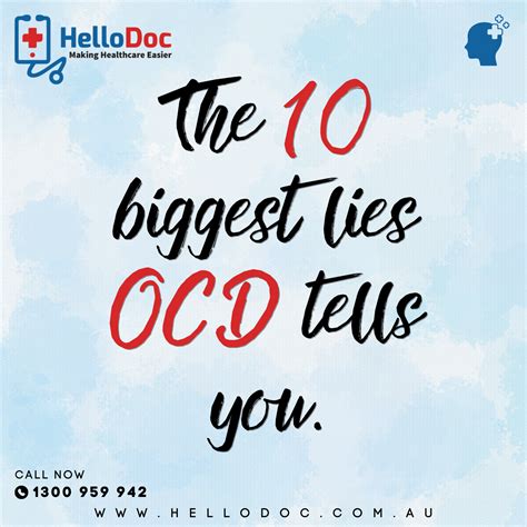 The 10 Biggest Lies Ocd Tells You Hellodoc