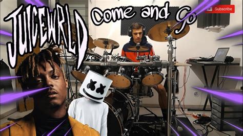 Juice Wrld Ft Marshmello Come And Go Drum Cover Youtube