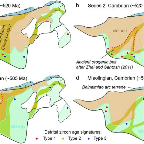 Early Series 2 And Middle Miaolingian Cambrian Paleogeographic Maps