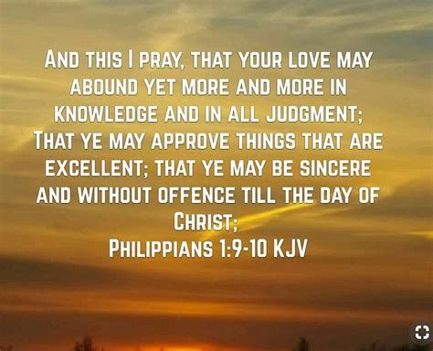 Philippians 19 10 Philippians 1 9 Philippians Kjv
