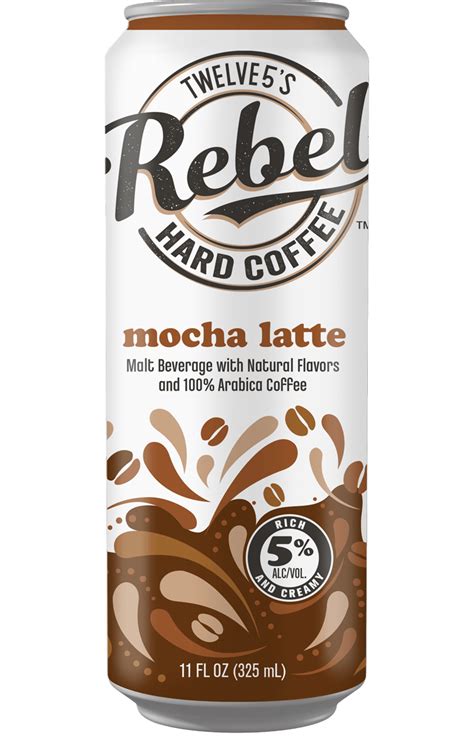 Twelve5 S Rebel Hard Coffee Mocha Latte The Library Waco