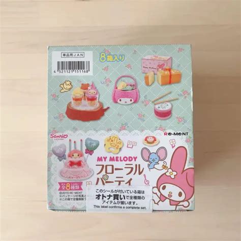 Re Ment Miniature New Sanrio My Melody Floral Party Full Set Of 8 151