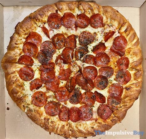 Review Little Caesars Pepperoni And Cheese Stuffed Crust Pizza The