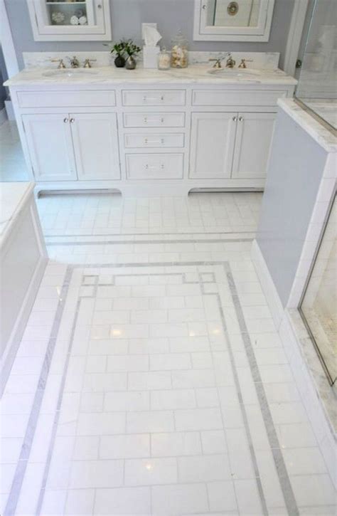 21 Optimum Tile Rug Inlay Bathroom Decor Ideas Bathroom Floor Tiles