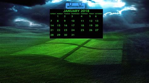 Free Download Wallpaper Calendar 2018 Download 2018 Calendar Wallpaper