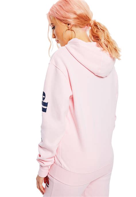Therefore, what is a hoodie with a zipper called? Ellesse Zipper Damen SERINATA FZ HOODIE Rosa Light Pink