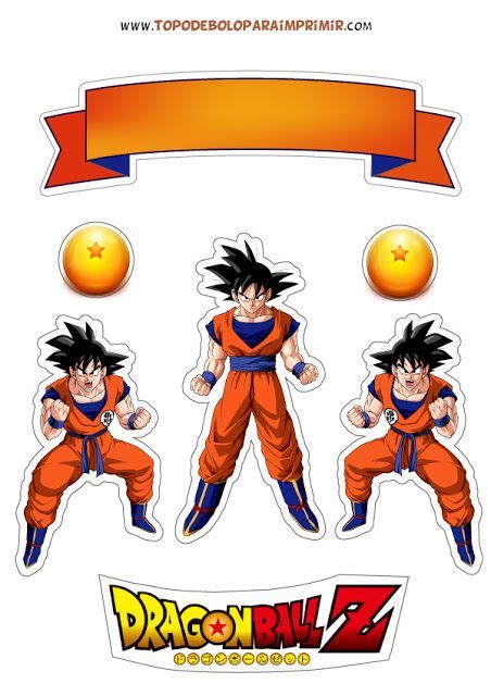 Find great deals on ebay for dragonball z cake toppers. Pin em topo de bolo