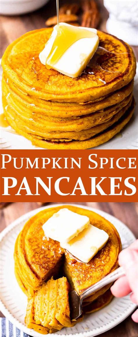 The Best Pumpkin Spice Pancakes Delicious Little Bites