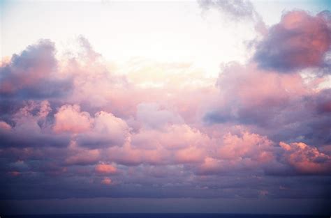 Pink Sunset Clouds By Charmian Vistaunet