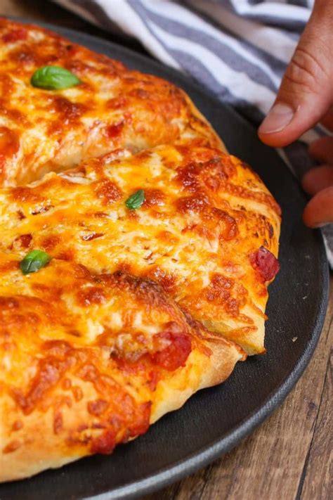 This Easy Pizza Dough Recipe Makes Soft And Fluffy Pizza Crust Thats