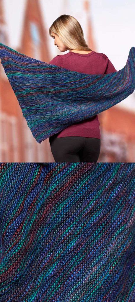 That's where shawls saved the day! 10 Easy and Free Triangle Shawl Knitting Pattern
