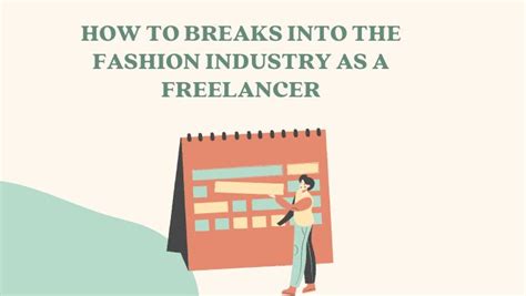 How To Breaks Into The Fashion Industry As A Freelancer Unleash Cash