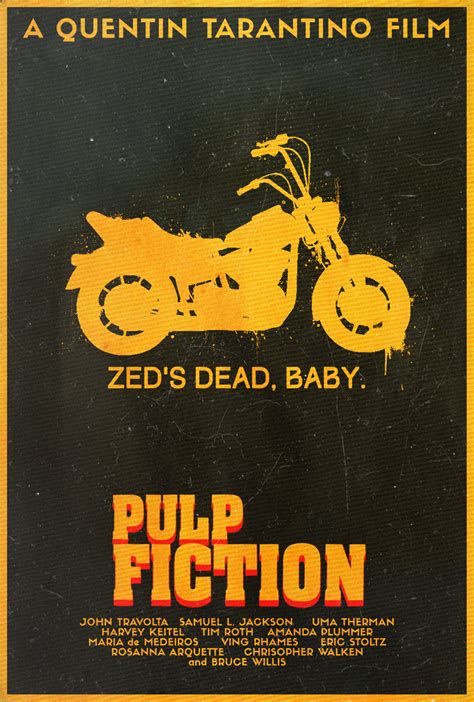Pulp Fiction Alt Poster By Edwardjmoran On Deviantart