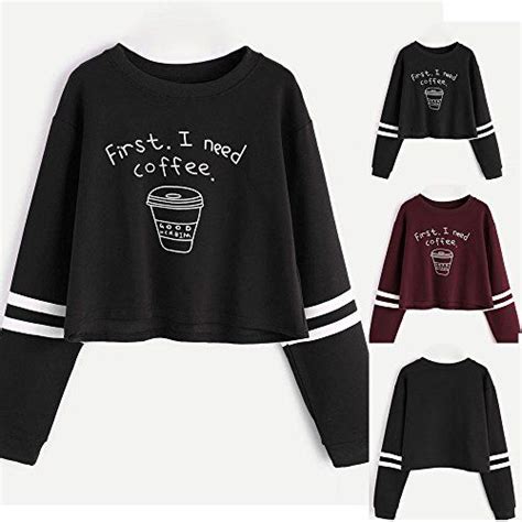 Bonjouree Sweat Court Femme Imprimé Lettre / Rose Sweat ...