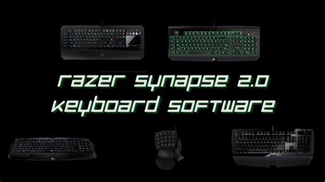 I use the latest version of razer synapse on windows 10. Razer Synapse Keyboard Software - YouTube