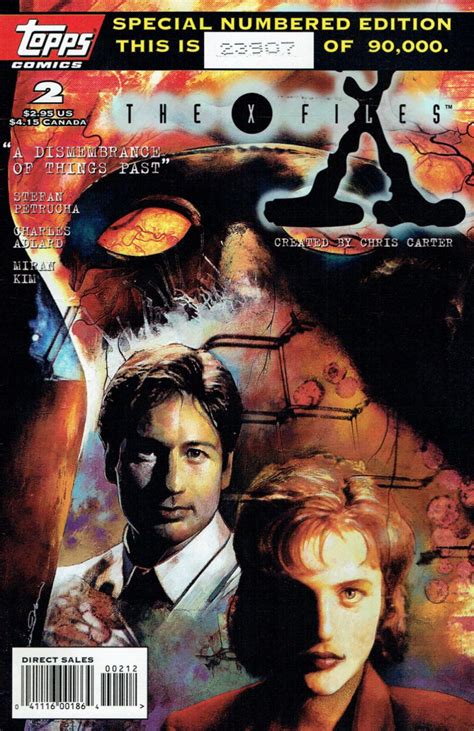 Topps Comics Us The X Files Vol 1 No 2 February 1995