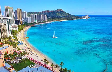 Waikiki Beach Hawaii Tourist Attractions Tourist Destination In The World