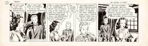 Terry And The Pirates Daily 61239 By Milton Caniff In Jeff Singhs