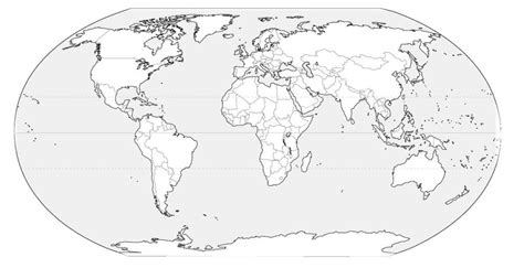 Planisferio Sin Nombres Para Imprimir Para