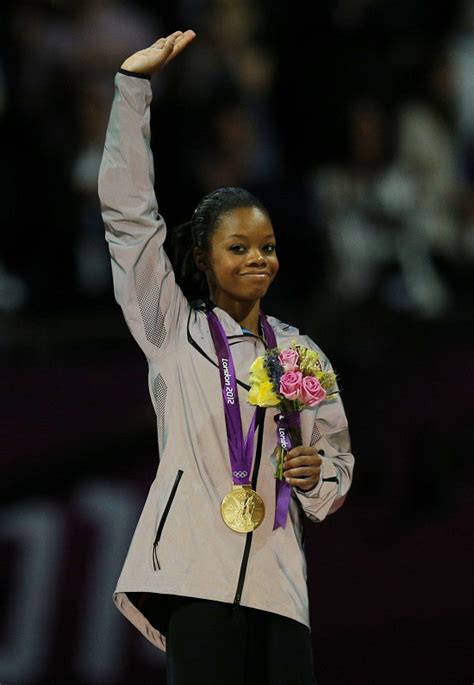 Gabby Douglas Makes History First African American Woman To Win Gymnastics All Around Gold