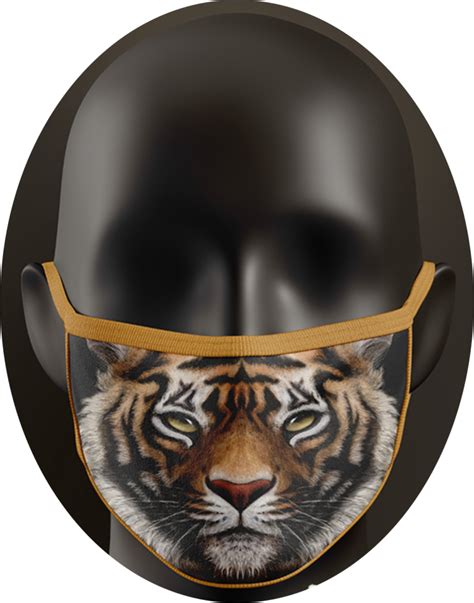 Tiger Face Mask Fashionable Face Masks