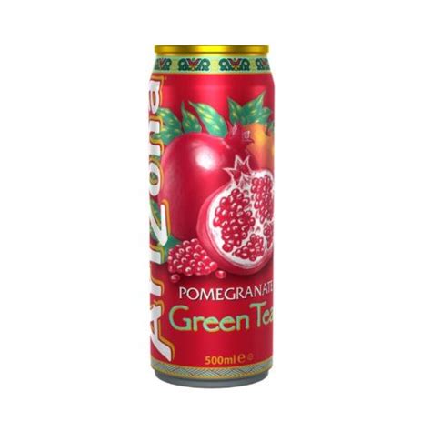 Arizona Pomegranate Green Tea Drink 500ml Fabfinds