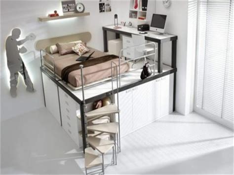 They can be especially helpful if your extra bedrooms are smaller, because stacked beds don't have huge footprints. 15 Photo of Loft Beds For Teens