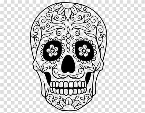 Free Download Calavera Coloring Book Skull Day Of The Dead Mexican