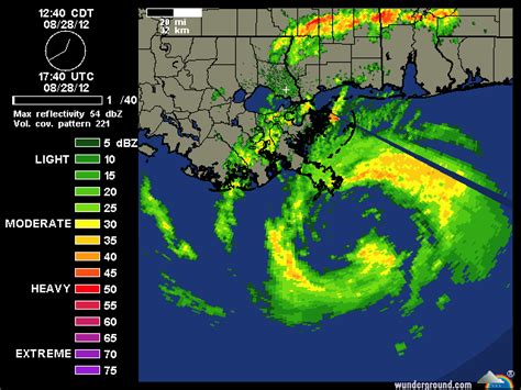 Hurricane Isaac Making Landfall In Louisiana Weather And Climate