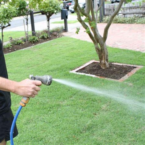 Watering A New Lawn How Often To Water New Turf Myhometurf