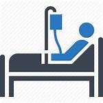 Patient Icon Medical Treatment Icons Hospital Bed