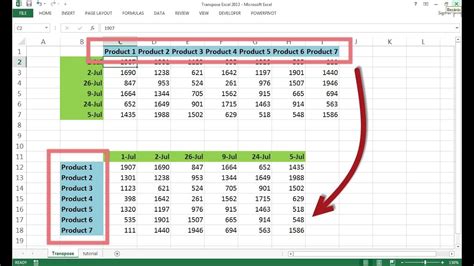 How To Convert Rows To Columns In Excel Printable Templates