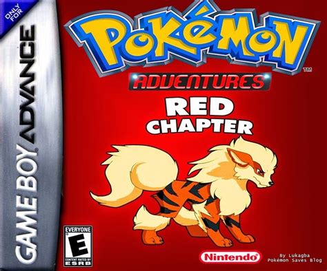 Pokemon Adventure Red Chapter Gba Cover Box Art Po By Lukagba On Deviantart