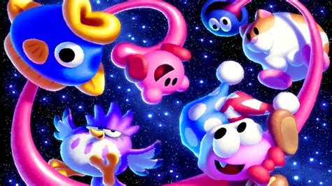 Kirby Star Allies Complete Art Gallery All Puzzles Complete Youtube