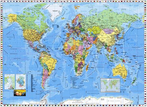 World Map Hd Wallpaper Wallpapersafari