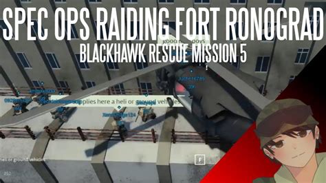 Spec Ops Team Takes Over Fort Ronograd Roblox Blackhawk Rescue
