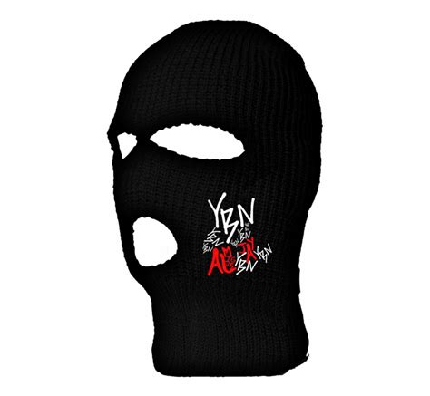 Ybn Szn Ski Mask Transparent Png Download 4227531 Vippng