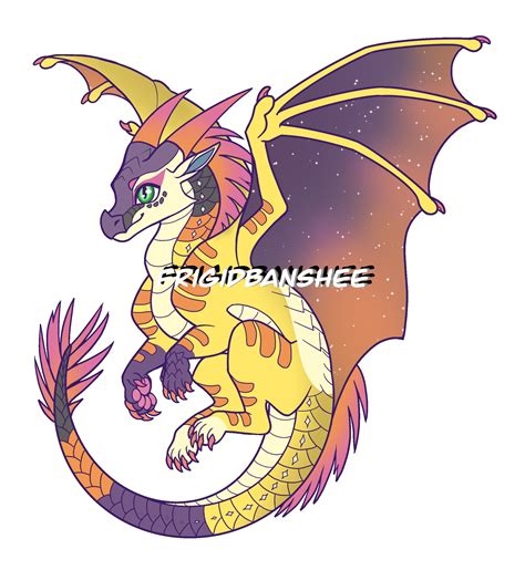 Night/IceWing Hybrid for Saliornyan by FrigidBanshee on DeviantArt