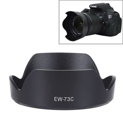 Ew 73c Lens Hood Shade For Canon Ef S 10 18mm F45 56 Lens