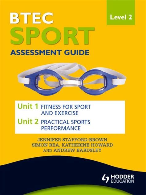 Btec First Sport Level 2 Assessment Guide Unit 1 Fitness For Sport