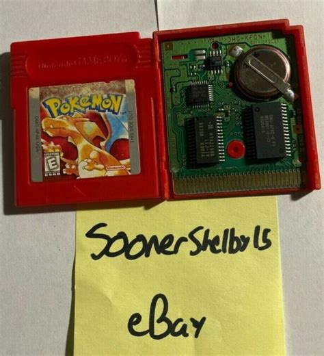 Pokemon Red Version Game Boy 1998 For Sale Online Ebay